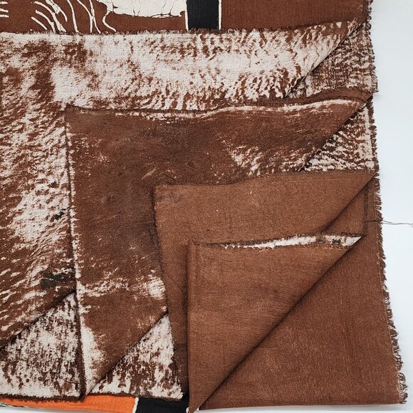 Batik Cotton Fabric Panel African Animal Safari Themed 82"x60" - Picture 11 of 11